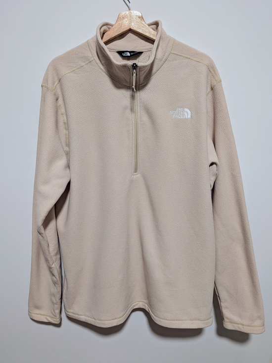 The North Face Other - The North Face Men's Textured Pine Grove 1/2 Zip Fleece Pullover Gravel Heather